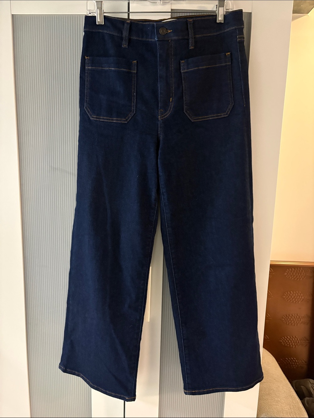Frame The Anchor Denim Wide-Leg Relaxed Jeans